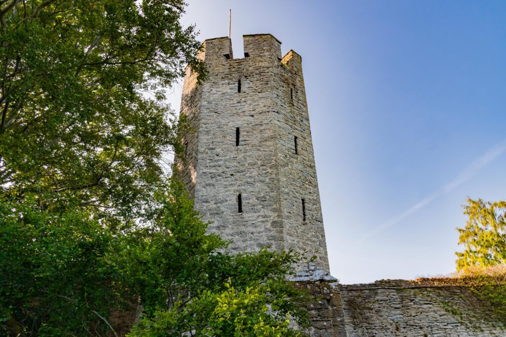 Stadtmauer von Visby auf Gotland Långa Lisa in der Stadtmauer von Visby auf Gotland