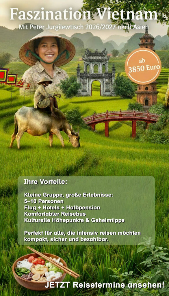 Mit Peter Jurgilewitsch nach Asien