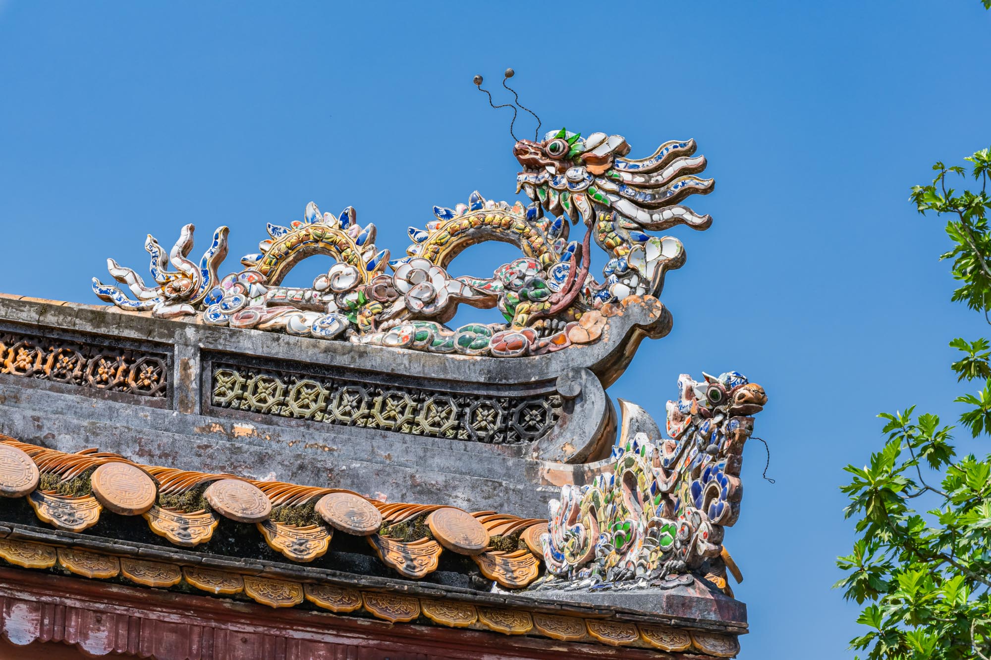 Drachendach in Vietnam