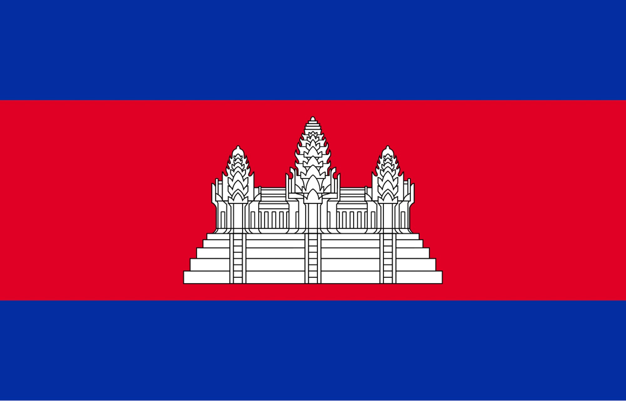 Die Flagge Kambodschas – Geschichte, Symbolik und Bedeutung Flagge Kambodschas